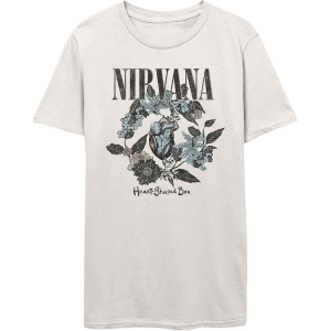 Nirvana - Heart Shape Box Wht  i gruppen MERCHANDISE / T-shirt / Pop-Rock hos Bengans Skivbutik AB (5546487r)