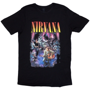 Nirvana - Unplugged Photo Lady Bl i gruppen MERCHANDISE / T-shirt / Pop-Rock hos Bengans Skivbutik AB (5546493r)