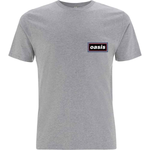 Oasis - Lines Uni Grey  i gruppen MERCHANDISE / T-shirt / Pop-Rock hos Bengans Skivbutik AB (5546500r)