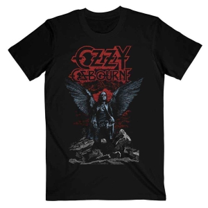 Ozzy Osbourne - Angel Wings Uni Bl T-Shirt i gruppen MERCHANDISE / T-shirt / Nyheter / Hårdrock hos Bengans Skivbutik AB (5546622r)