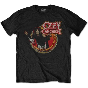 Ozzy Osbourne - Diary Of A Madman Tour 82 Uni Bl  i gruppen MERCHANDISE / T-shirt / Hårdrock hos Bengans Skivbutik AB (5546633r)