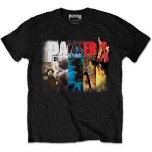 Pantera - Album Collage Uni Bl  i gruppen MERCHANDISE / T-shirt / Hårdrock hos Bengans Skivbutik AB (5546642r)