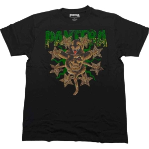 Pantera - Skull And Snake Diamante Uni Bl i gruppen MERCHANDISE / T-shirt / Hårdrock hos Bengans Skivbutik AB (5546649r)