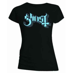 Ghost - Blue/Grey Keyline Logo Skinny Lady Bl  i gruppen MERCHANDISE / T-shirt / Hårdrock hos Bengans Skivbutik AB (5546766r)