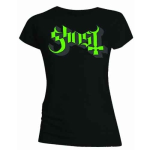 Ghost - Green/Grey Keyline Logo Skinny Lady Bl  i gruppen MERCHANDISE / T-shirt / Hårdrock hos Bengans Skivbutik AB (5546768r)
