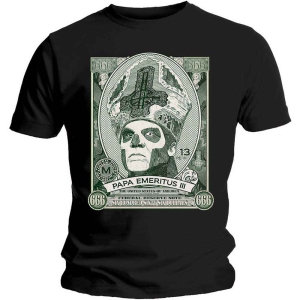 Ghost - Papa Cash Uni Bl  i gruppen MERCHANDISE / T-shirt / Hårdrock hos Bengans Skivbutik AB (5546781r)
