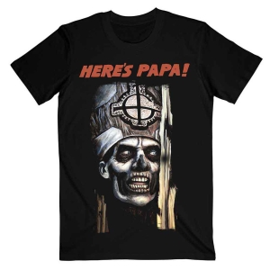 Ghost - Here's Papa Fp Uni Bl  i gruppen MERCHANDISE / T-shirt / Hårdrock hos Bengans Skivbutik AB (5546787r)