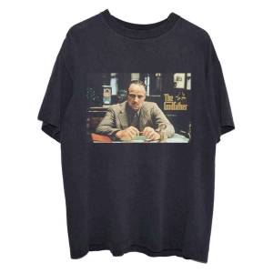 The Godfather - Cafe Scene Uni Bl i gruppen MERCHANDISE / T-shirt / Film-Musikal hos Bengans Skivbutik AB (5547092)