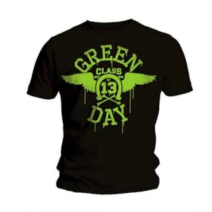 Green Day - Neon Black Uni Bl  i gruppen MERCHANDISE / T-shirt / Punk hos Bengans Skivbutik AB (5547145r)