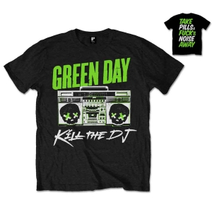 Green Day - Kill The Dj Uni Bl  i gruppen MERCHANDISE / T-shirt / Punk hos Bengans Skivbutik AB (5547148r)