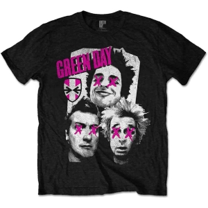 Green Day - Patchwork Uni Bl  i gruppen MERCHANDISE / T-shirt / Punk hos Bengans Skivbutik AB (5547149r)