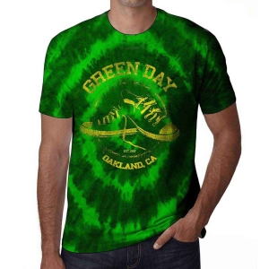 Green Day - All Stars Uni Green Dip-Dye  i gruppen MERCHANDISE / T-shirt / Punk hos Bengans Skivbutik AB (5547162r)