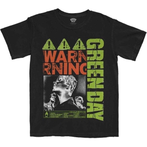 Green Day - Warning Uni Bl  i gruppen MERCHANDISE / T-shirt / Punk hos Bengans Skivbutik AB (5547168r)