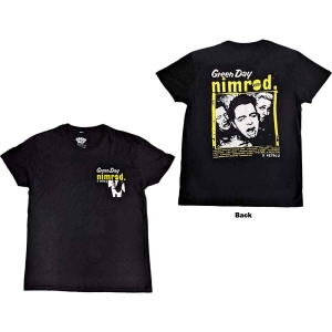 Green Day - Nimrod Breast-Print Uni Bl  i gruppen MERCHANDISE / T-shirt / Punk hos Bengans Skivbutik AB (5547175r)