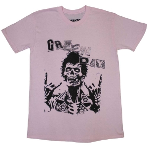 Green Day - Savior Zombie Uni Pink  i gruppen MERCHANDISE / T-shirt / Punk hos Bengans Skivbutik AB (5547181r)