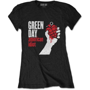 Green Day - American Idiot Lady Bl  i gruppen MERCHANDISE / T-shirt / Punk hos Bengans Skivbutik AB (5547183r)