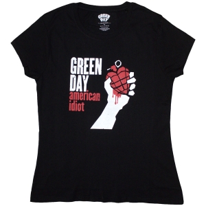 Green Day - American Idiot Lady Bl i gruppen MERCHANDISE / T-shirt / Punk hos Bengans Skivbutik AB (5547183r)