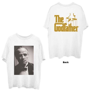 The Godfather - Brando B&W Uni Wht i gruppen MERCHANDISE / T-shirt / Film-Musikal hos Bengans Skivbutik AB (5547193r)