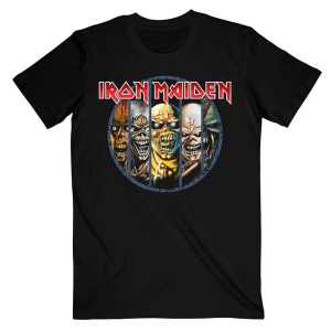 Iron Maiden - Evolution Boys T-Shirt Bl i gruppen MERCHANDISE / Merch / Hårdrock hos Bengans Skivbutik AB (5547772)