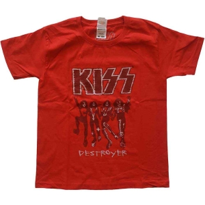 Kiss - Destroyer Sketch Boys Red i gruppen MERCHANDISE / Merch / Hårdrock hos Bengans Skivbutik AB (5548210)