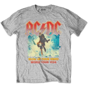 Ac/Dc - Blow Up Your Video Boys T-Shirt Heather  i gruppen MERCH / Minsishops-merch / Ac/Dc hos Bengans Skivbutik AB (5548604r)