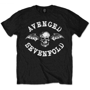 Avenged Sevenfold - Classic Deathbat Boys Bl T-Shirt i gruppen MERCHANDISE / Merch / Hårdrock hos Bengans Skivbutik AB (5548613r)