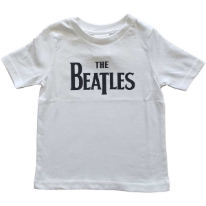 The Beatles - Drop Toddler T-Shirt Wht i gruppen MERCHANDISE / Merch / Pop-Rock hos Bengans Skivbutik AB (5548623r)