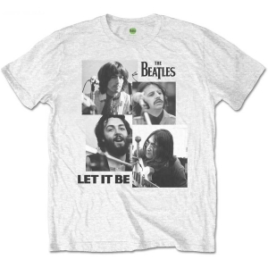 The Beatles - Packaged Let It Be Boys T-Shirt Wht i gruppen MERCHANDISE / Merch / Pop-Rock hos Bengans Skivbutik AB (5548636r)