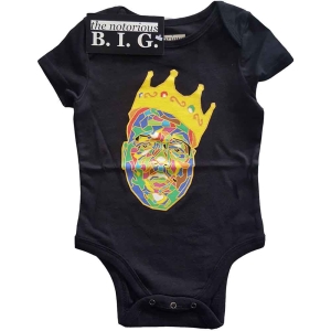 Biggie Smalls - Crown Toddler Bl Babygrow i gruppen MERCHANDISE / Merch / Hip Hop-Rap hos Bengans Skivbutik AB (5548641r)