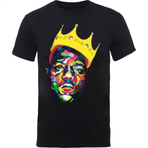 Biggie Smalls - Crown Boys Bl T-Shirt i gruppen MERCHANDISE / Merch / Hip Hop-Rap hos Bengans Skivbutik AB (5548643r)