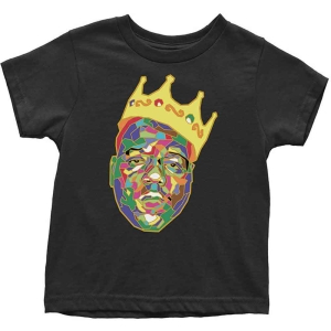 Biggie Smalls - Crown Toddler T-Shirt Bl i gruppen MERCHANDISE / Merch / Hip Hop-Rap hos Bengans Skivbutik AB (5548645r)