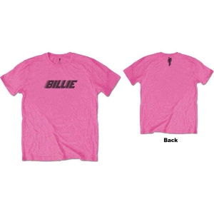 Billie Eilish - Racer Logo & Blohsh Boys Pink i gruppen Minishops / Billie Eilish hos Bengans Skivbutik AB (5548653r)