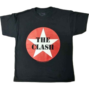 The Clash - Classic Star Boys T-Shirt Bl i gruppen MERCHANDISE / Merch / Punk hos Bengans Skivbutik AB (5548674r)
