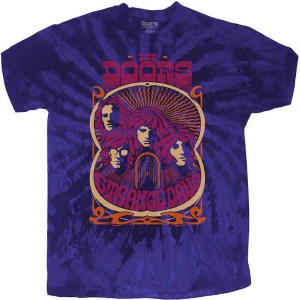 The Doors - Strange Days Boys T-Shirt Blue Dip-Dye i gruppen MERCHANDISE / Merch / Pop-Rock hos Bengans Skivbutik AB (5548677r)
