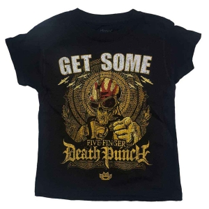 Five Finger Death Punch - Get Some Boys T-Shirt Bl i gruppen MERCHANDISE / Merch / Hårdrock hos Bengans Skivbutik AB (5548682r)