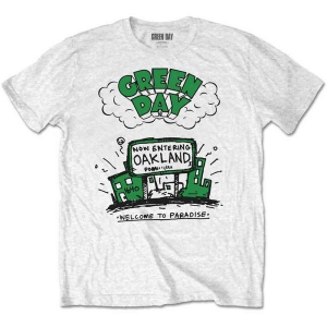 Green Day - Welcome To Paradise Boys T-Shirt Wht i gruppen MERCHANDISE / Merch / Punk hos Bengans Skivbutik AB (5548697r)