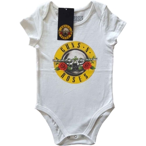 Guns N Roses - Classic Logo Toddler Wht Babygrow i gruppen MERCHANDISE / Merch / Hårdrock hos Bengans Skivbutik AB (5548701r)