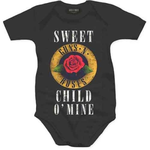 Guns N Roses - Child O' Mine Rose Toddler Bl Babygrow i gruppen MERCHANDISE / Merch / Hårdrock hos Bengans Skivbutik AB (5548703r)