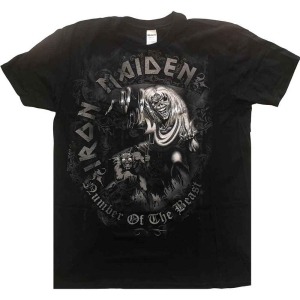 Iron Maiden - Notb Boys T-Shirt Bl i gruppen MERCHANDISE / Merch / Hårdrock hos Bengans Skivbutik AB (5548727r)