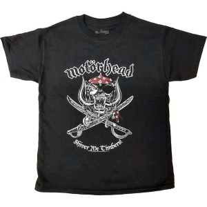 Motorhead - Shiver Me Timbers Boys T-Shirt Bl i gruppen MERCHANDISE / Merch / Hårdrock hos Bengans Skivbutik AB (5548753r)