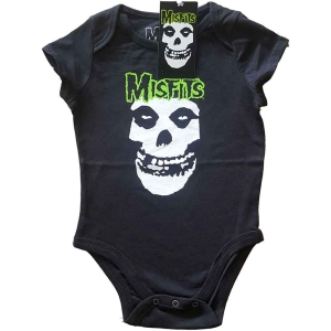 The Misfits - Skull & Logo Toddler Bl Babygrow i gruppen MERCHANDISE / Merch / Punk hos Bengans Skivbutik AB (5548754r)