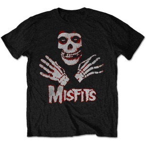 The Misfits - Hands Boys T-Shirt Bl i gruppen MERCHANDISE / Merch / Punk hos Bengans Skivbutik AB (5548755r)