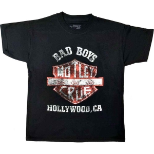 Motley Crue - Bboh Boys T-Shirt Bl i gruppen MERCHANDISE / Merch / Hårdrock hos Bengans Skivbutik AB (5548761r)