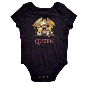 Queen - Classic Crest Toddler Bl Babygrow i gruppen MERCHANDISE / Merch / Pop-Rock hos Bengans Skivbutik AB (5548799r)