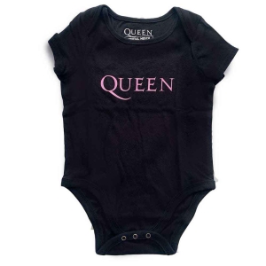 Queen - Pink Logo Toddler Bl Babygrow i gruppen MERCHANDISE / Merch / Pop-Rock hos Bengans Skivbutik AB (5548800r)