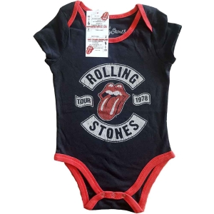 Rolling Stones - Us Tour 1978 Bl Babygrow i gruppen MERCHANDISE / Merch / Pop-Rock hos Bengans Skivbutik AB (5548820r)