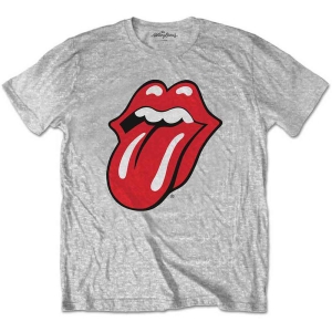 Rolling Stones - Classic Tongue Boys T-Shirt Heather i gruppen MERCHANDISE / Merch / Pop-Rock hos Bengans Skivbutik AB (5548823r)