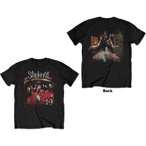 Slipknot - Debut Album - 19 Boys T-Shirt Bl i gruppen MERCHANDISE / Merch / Hårdrock hos Bengans Skivbutik AB (5548842r)