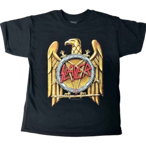 Slayer - Gold Eagle Boys T-Shirt Bl i gruppen MERCHANDISE / Merch / Hårdrock hos Bengans Skivbutik AB (5548849r)