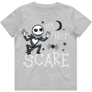 Disney - Tnbc First Scare Boys T-Shirt Grey i gruppen ÖVRIGT / MK Export CDON Merch hos Bengans Skivbutik AB (5548859r)